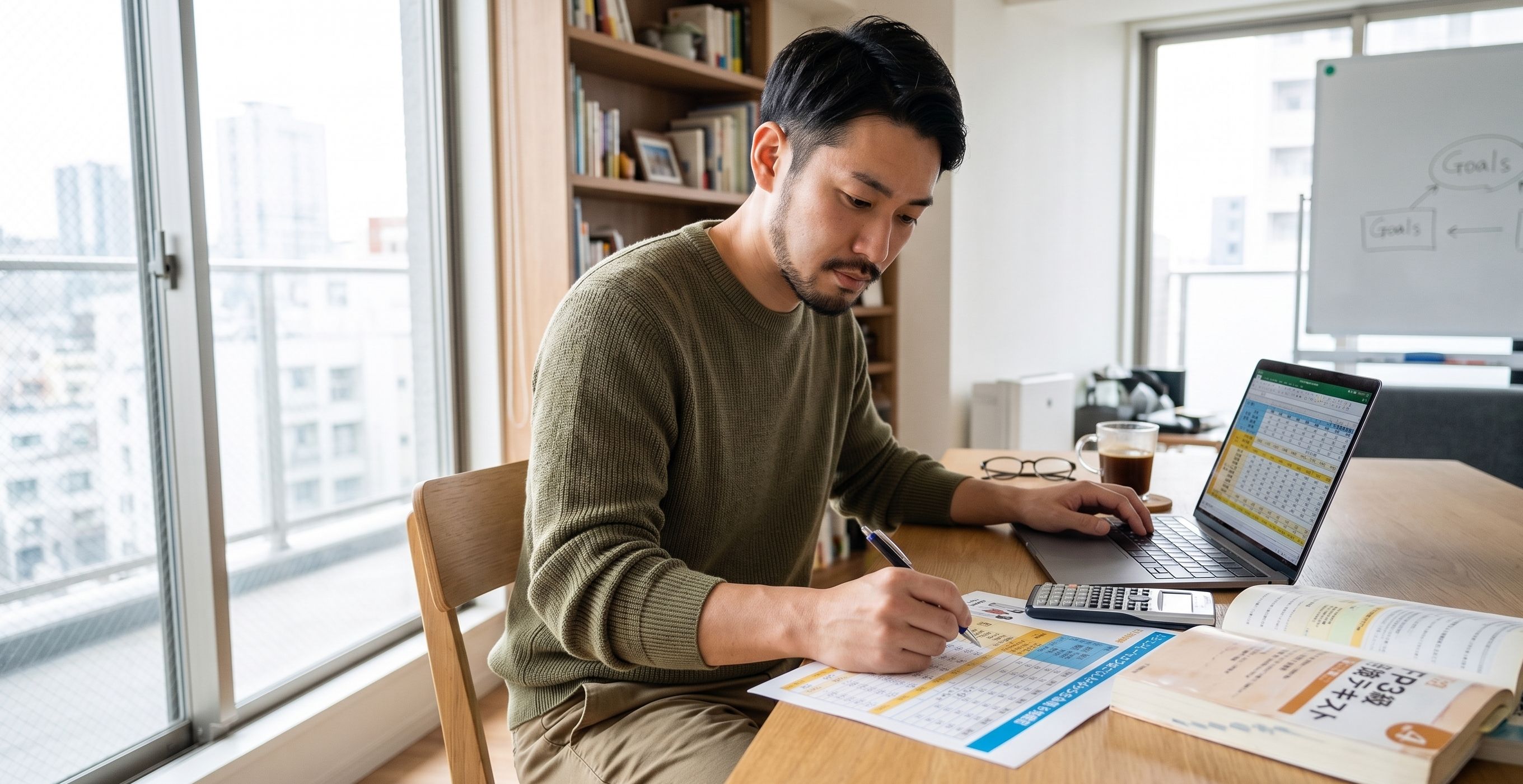 将来の不安を「安心」に変える魔法の表。まなぷら流キャッシュフロー表作成術のイメージ画像