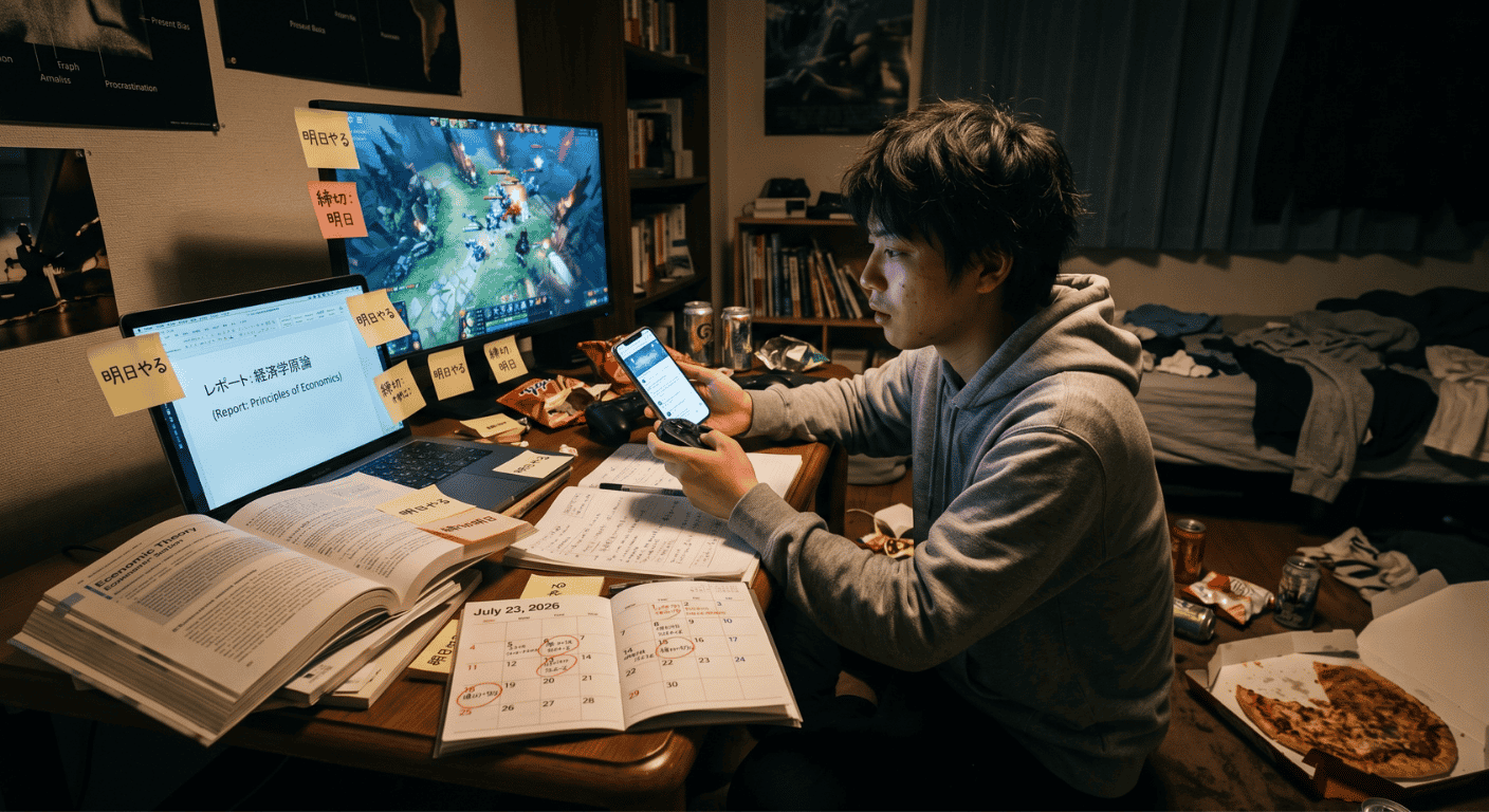 なぜ私たちは「今」お金を使ってしまうのか？先送り癖を克服する先取り貯蓄術