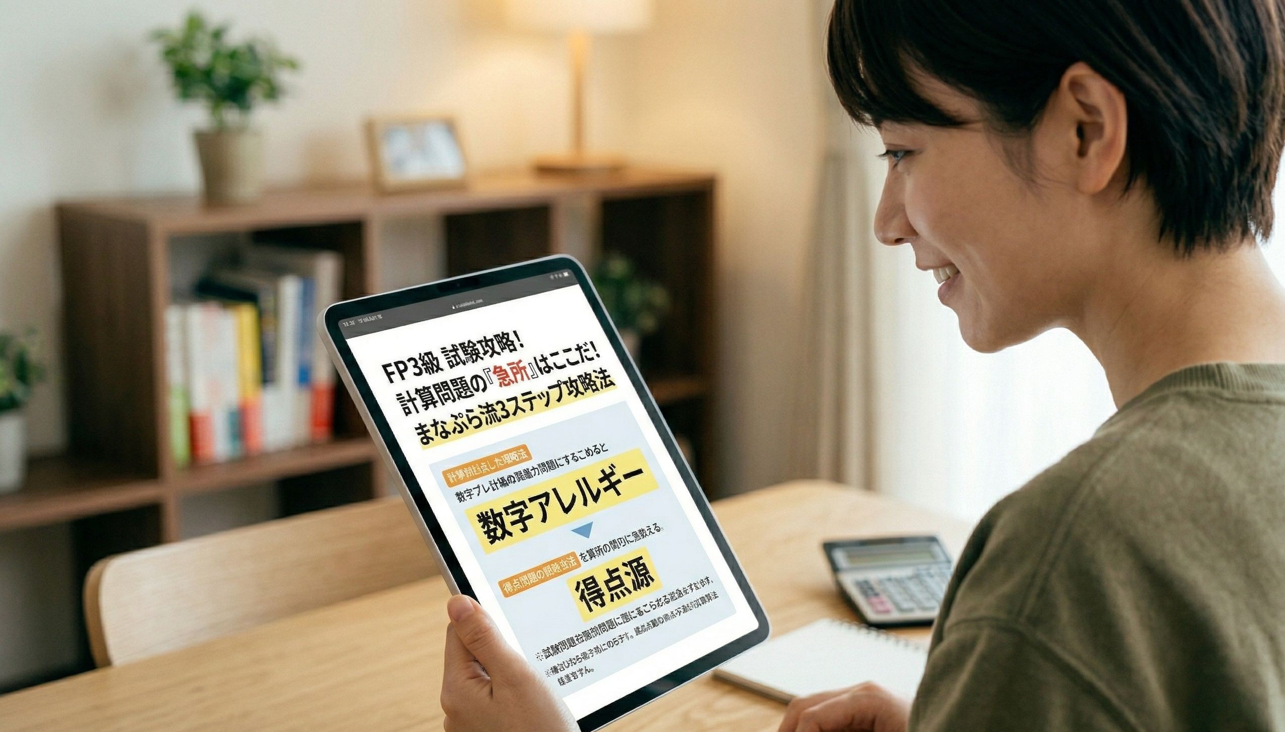数字アレルギー必見！FP3級の計算問題は「最高のボーナスステージ」まなぷら流・3ステップ
